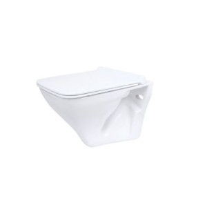 Somany Sterling 340x510x350mm Wall Hung Water Closet with Ezee Seat Cover