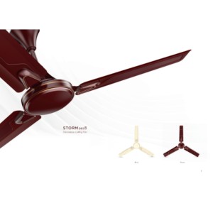 Goldmedal Storm Deco 1200mm Brown Ceiling Fan