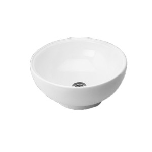 Rak Sun 410x410x190 Bowl Table Top Wash Basin White