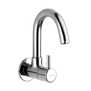 Johnson Delta Sink Cock with Swivel Spout Quarter Turn