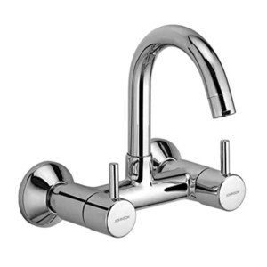 Johnson Delta Sink Mixer with Swivel Spout Quarter Turn