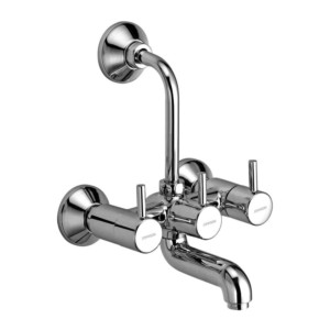 Johnson Delta Wall Mixer 2 in 1 with Bend Pipe Regular Quarter Turn