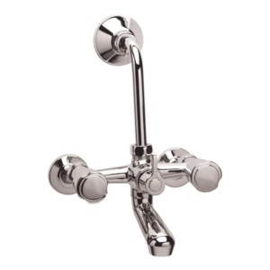 Johnson Smile Wall Mixer 2 in 1 with Bend pipe Quarter Turn