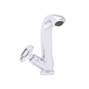 Johnson Twirl Swan Neck Pillar Cock Quarter Turn