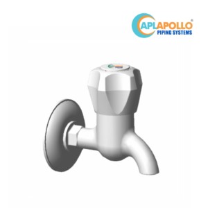 APL Apollo Continental Bib Cock Short Body with Flange