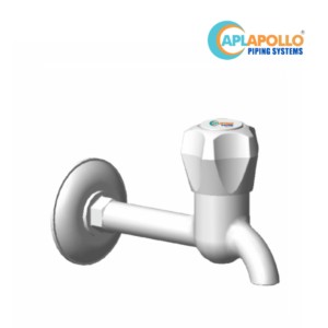 APL Apollo Continental Bib Cock Long Body with Flange