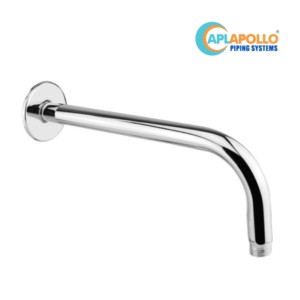 APL Apollo 18inch Round SS Shower Arm with SS Flange