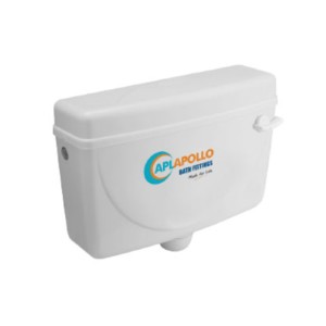 APL Apollo Splash Single Flush Cistern Off White