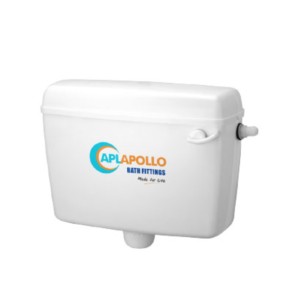 APL Apollo Drizzle Single Flush Cistern White