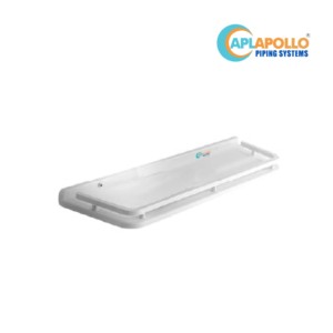 APL Apollo Bright PTMT Shelf White 18inch