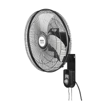 Usha Turbo 450mm 180 Metal Black Wall Fan
