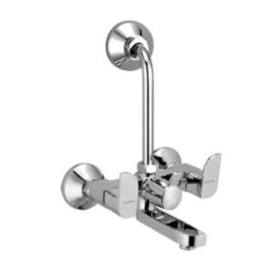 Camlano Tweet Wall Mixer with Bend Pipe for Overhead Shower Quarter Turn 0.5inch