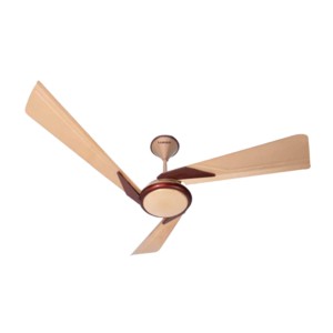 Luker Twister 1200mm 72W 390RPM Ceiling Fan Decorative Model Beige Brown