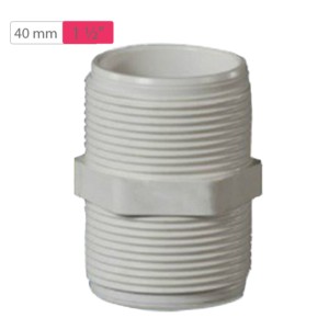Finolex ASTM Hex Nipple 40mm 1.5inch