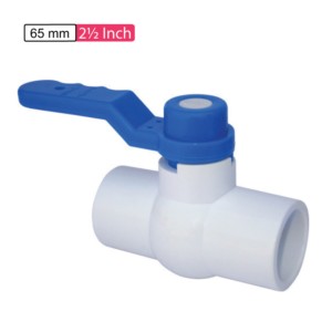 APL Apollo UPVC Ball Valve LH 2.5inch 65mm SCH40