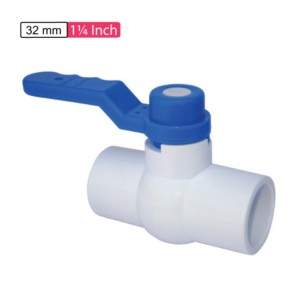 APL Apollo UPVC Ball Valve 1.25inch 32mm SCH80