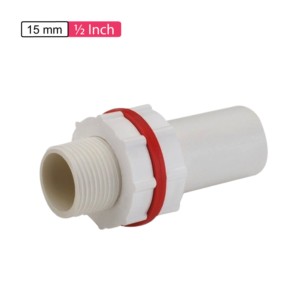 APL Apollo UPVC Tank Connector Long 0.5inch 15mm SCH80