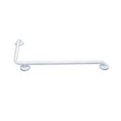 Jaquar Grab Bar Left 90o Angle, White