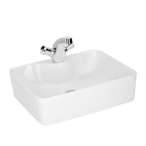Eauset Ashley 480x375x130 White Over Counter Wash Basin