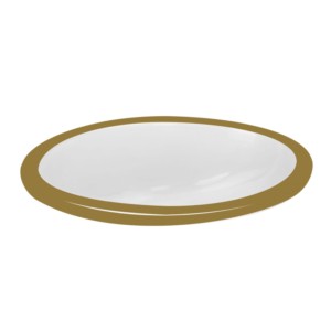 Eauset Azura 470x320x190 White Under Counter Wash Basin