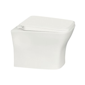 Eauset Elbrus 510x360x355 White Wall Hung Water Closet with PP Seat Cover