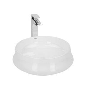 Eauset Fuji 400x400x140 White Over Counter Wash Basin