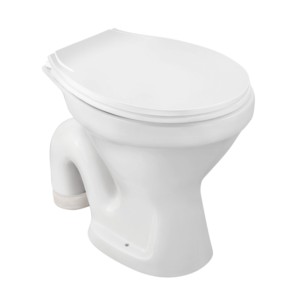 Eauset Montana S Trap 100mm White Floor Mounted Water Closet without seat cover