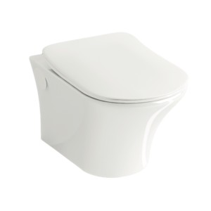 Eauset Olympus 520x360x345 White Wall Hung Water Closet with PP Seat Cover