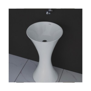Sonet Xcent 17x17inch Full Pedestal Wash Basin
