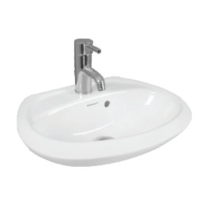 Somany Yen 455x353x160mm Wall Hung Wash Basin
