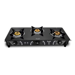 Preethi Zeal 3B Glass Top Gas Stove