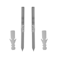 Jaquar Rack bolt 12mm for WC Stainless Steel