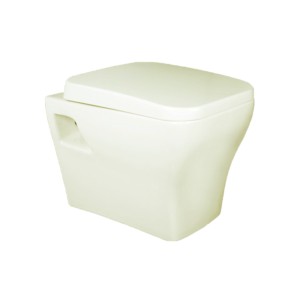 Rak Zac 520x370x460 Walll Hung Water Closet with Zac Soft Close Seat Cover Ivory