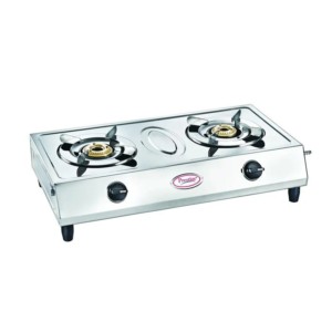 Prestige Agni Classic 2B LPG Stainless Steel Gas Stove