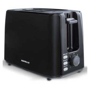 Havells Crisp Plus 2 Slice Black Toaster