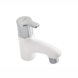 Watertec Aqua Premium Pillar Tap Hybrid with Metal Handle