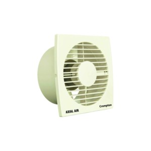 Crompton Axial Air 4inch 100mm White Plastic Ventillation Exhaust Fan