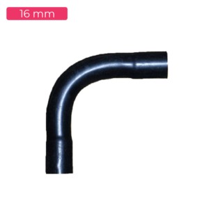 Shine Plast PVC Electrical Bend 16mm Black Medium