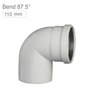 Supreme SWR Fitting Bend 87.5° 110mm RxSpg