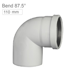 Supreme SWR Fitting Bend 87.5° 110mm CRxSpg