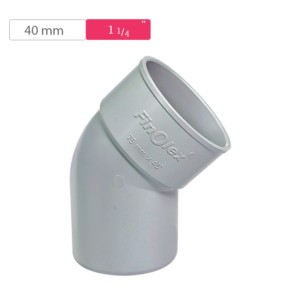 Finolex SWR Selfit Bend 45° Plain 40mm 1.25inch