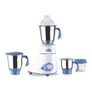Preethi Blue Leaf Silver 600W Mixer Grinder