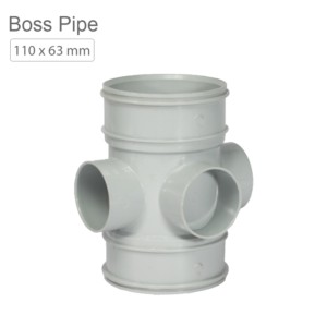 Supreme SWR Fitting Boss Pipe 110x63mm SxS