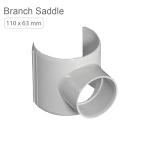 Supreme SWR Fitting Branch Saddle 110x63mm S
