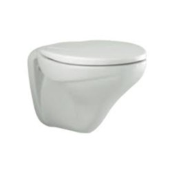 Parryware Cascade NXT 545x365x375mm White Wall Hung Water Closet with E8300 Soft Close Seat Cover