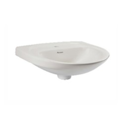 Parryware Utsav Kolar 455x330x195mm White Wash Basin
