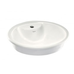 Parryware Cascade NXT 550x450x200mm White Self Rimming Counter Top Wash Basin
