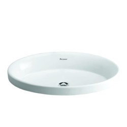 Parryware Ovalo Semi-insert 640x390x140mm White Wash Basin