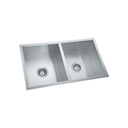 Parryware Esqua 31x18x8inch Double Bowl Kitchen Sink Undermount Matt Finish