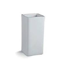 Parryware Qube 415x400x840mm White Free Standing Wash Basin without tap hole